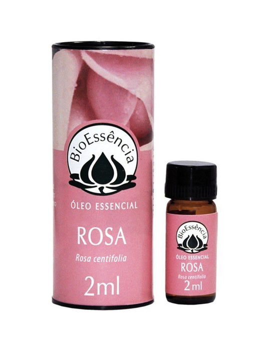 Óleo Essencial de Rosa - BioEssência - Frasco com 2ml - Mundo dos Óleos