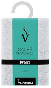 Sachê Perfumado 10g - Breeze - Via Aroma - Mundo dos Óleos