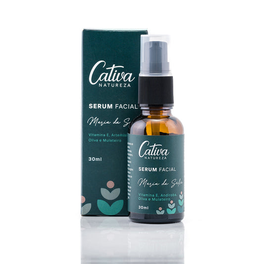 Serum Facial Maria da Selva - Cativa - Frasco com 30ml - Mundo dos Óleos