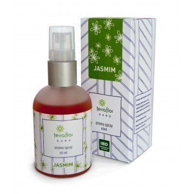 Aroma Spray Jasmim - Terra Flor - Frasco com 60ml - Mundo dos Óleos