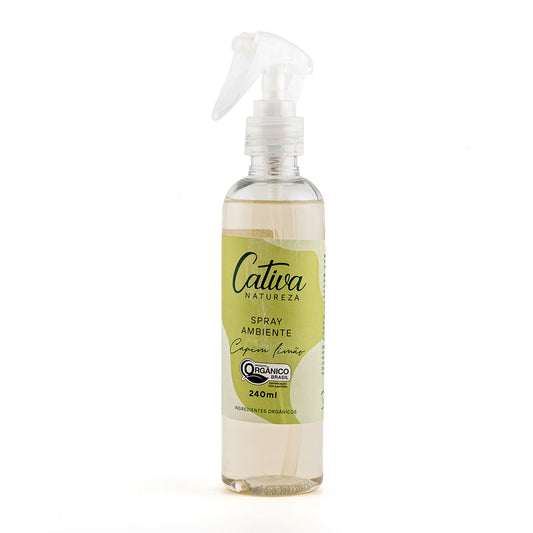 Spray de Ambiente - Capim Limão - Cativa - Frasco com 240ml - Mundo dos Óleos