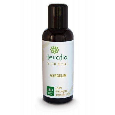 Óleo Vegetal de Gergelim - Terra Flor - Frasco com 120ml - Mundo dos Óleos