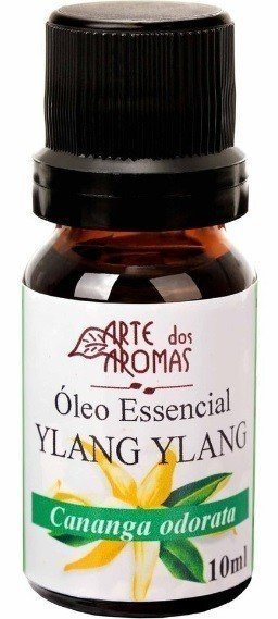 Óleo Essencial de Ylang Ylang - Arte dos Aromas - Frasco com 10ml - Mundo dos Óleos