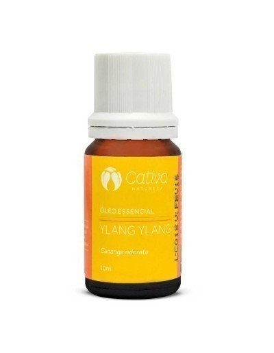 Óleo Essencial de Ylang Ylang - Cativa - Frasco com 10ml - Mundo dos Óleos