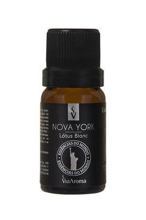 Essência do Mundo York/Lótus Blanc - Via Aroma - Frasco com 10ml - Mundo dos Óleos